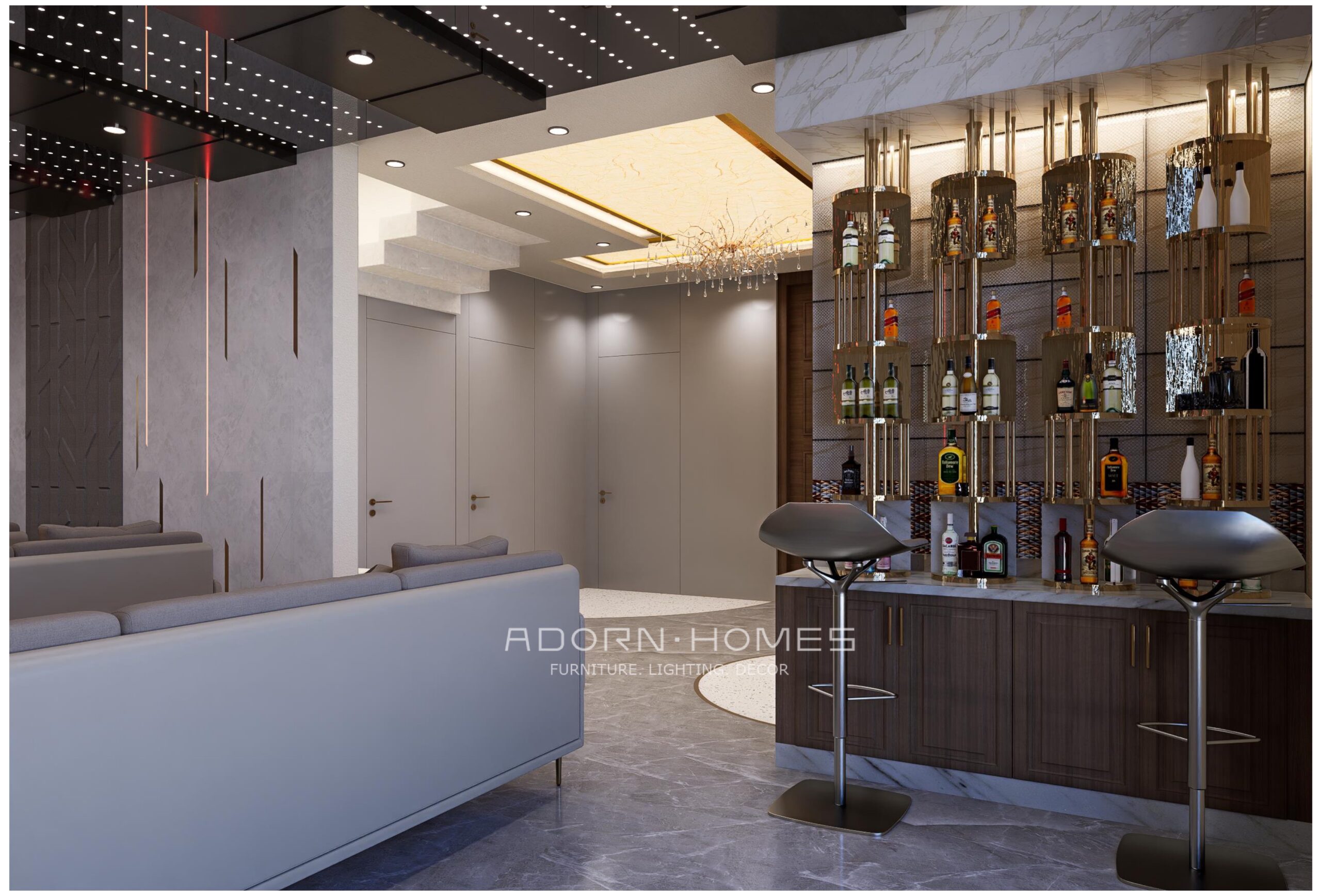 Theatre Room & Bar Corner 2