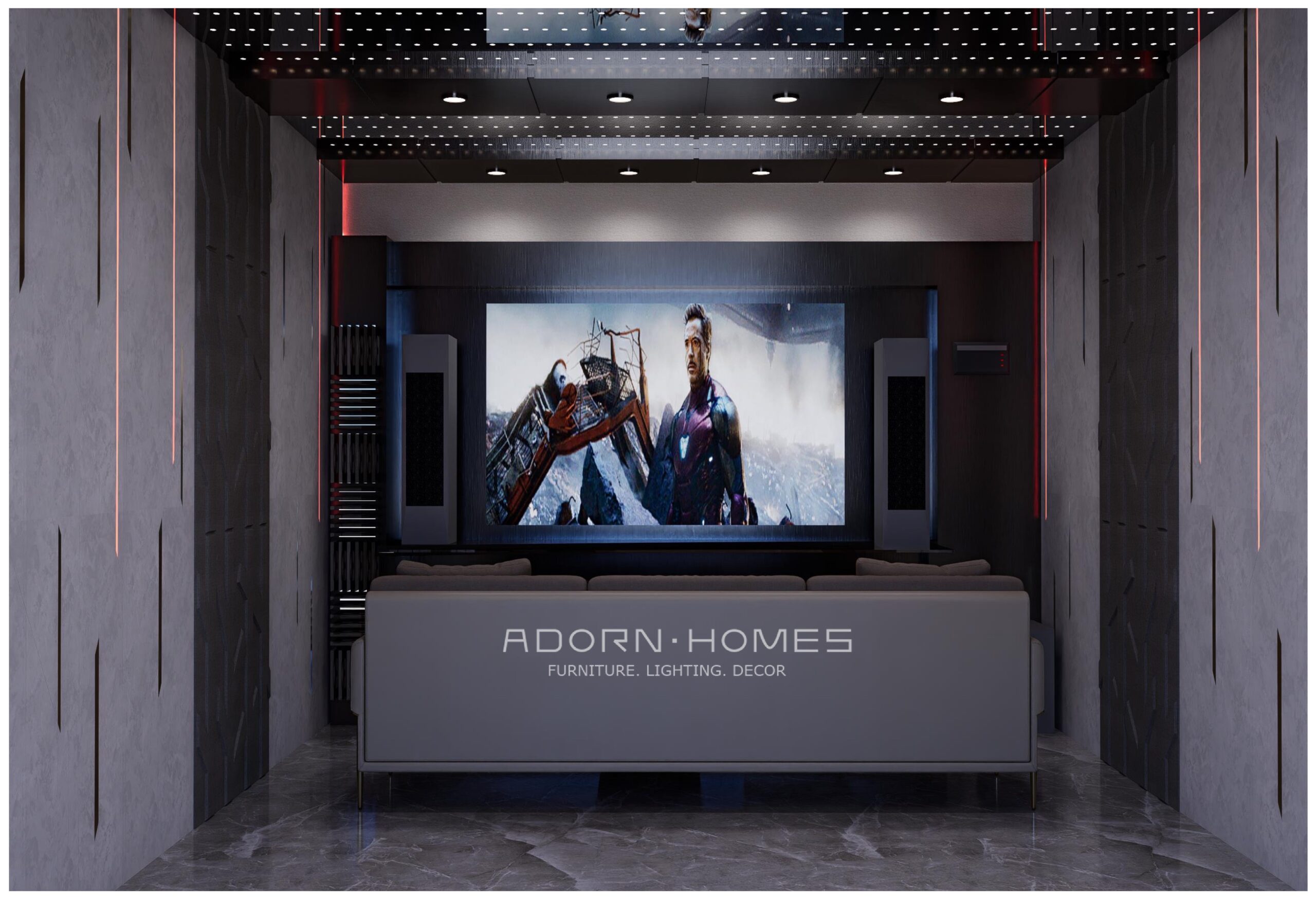 Theatre Room & Bar Corner